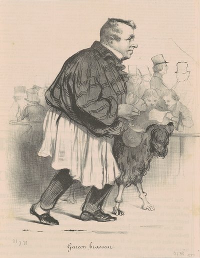 Brewer Boy... by Honoré Daumier