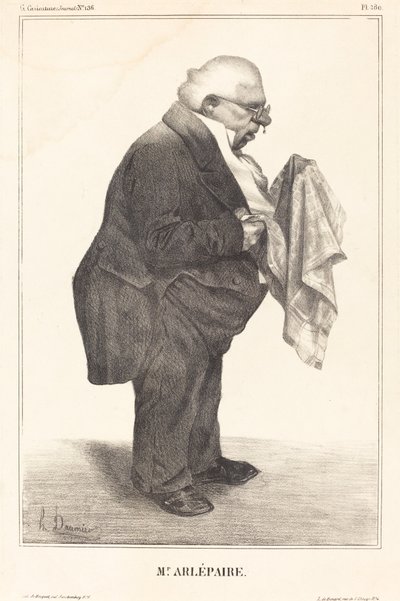 Harle Father by Honoré Daumier