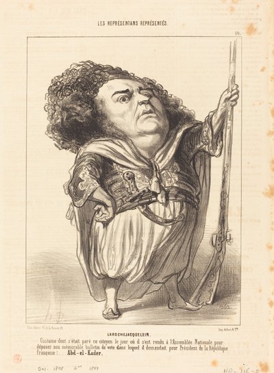 Henri de Larochejacquelein by Honoré Daumier