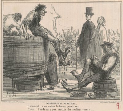 Impressions of the Harvest by Honoré Daumier