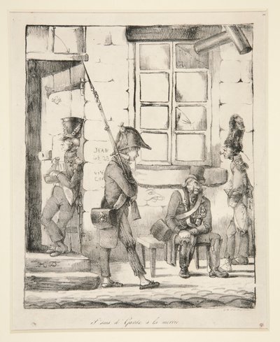 J by Honoré Daumier