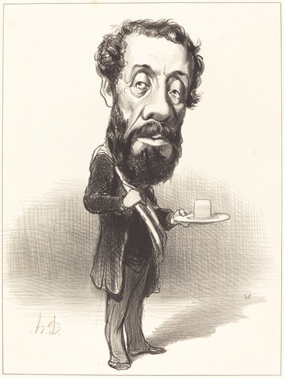 J. Marie-Anne Degousée by Honoré Daumier