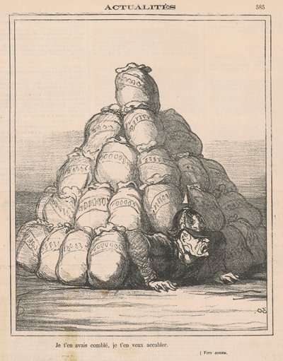 I had filled you with ... by Honoré Daumier