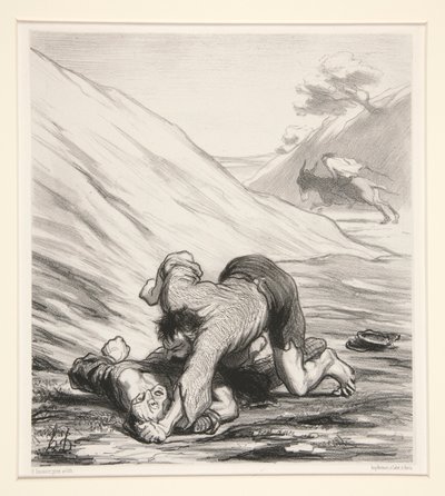 L by Honoré Daumier