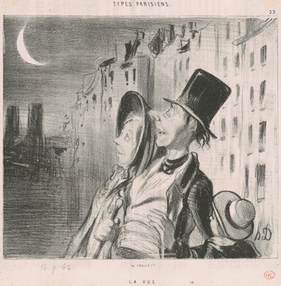 The View by Honoré Daumier