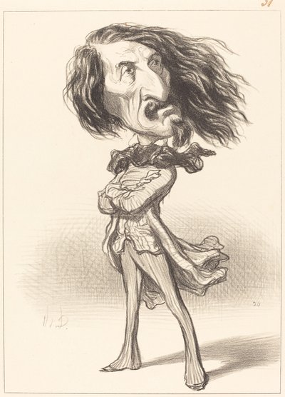 Lagrange by Honoré Daumier