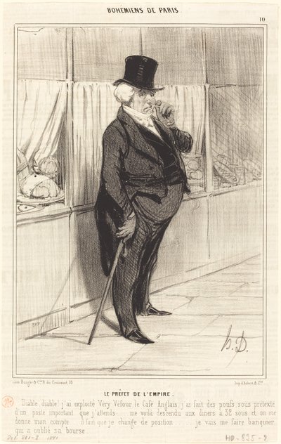 The Prefect of the Empire by Honoré Daumier