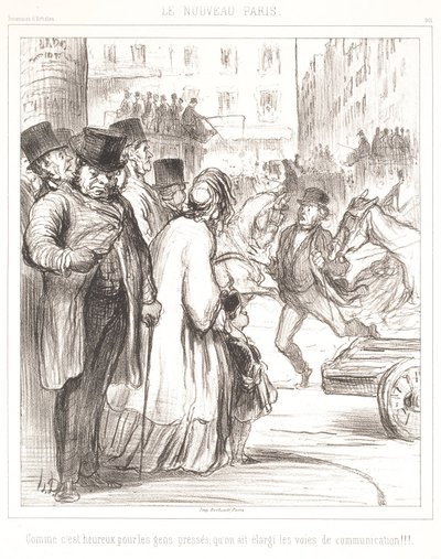 The New Paris by Honoré Daumier