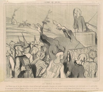 The Horse Races by Honoré Daumier