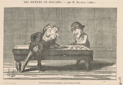 The Wonders of Gymnastics by Honoré Daumier