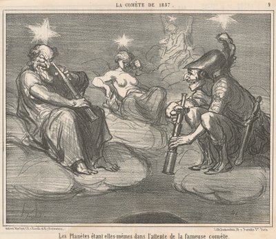 The Planets Themselves by Honoré Daumier