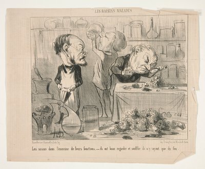 The Scholars by Honoré Daumier