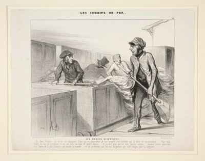 The Bathtub Wagons: Say, Jerome by Honoré Daumier