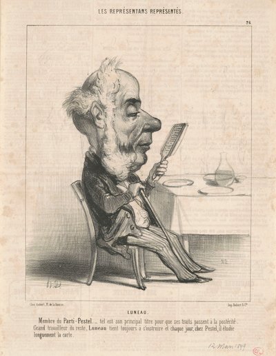 Luneau by Honoré Daumier