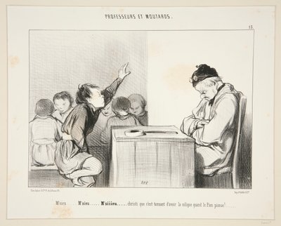 M by Honoré Daumier