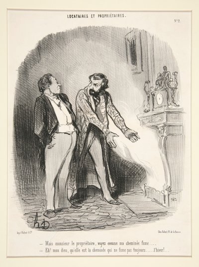 But Mr. Owner by Honoré Daumier