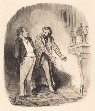 But Mr. Owner, see... by Honoré Daumier