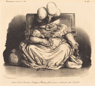 Marie-Louise-Charlotte-Philippinepairie by Honoré Daumier
