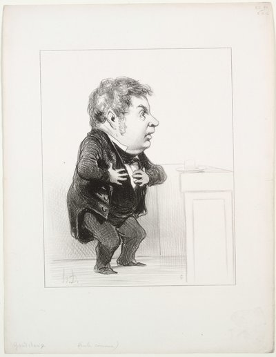 Michel Goudchaux by Honoré Daumier