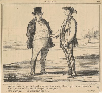 Me, my opinion is by Honoré Daumier