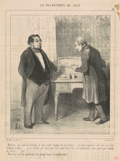 Sir, as a result of the merger by Honoré Daumier