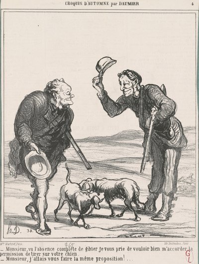 Sir, given the complete absence by Honoré Daumier