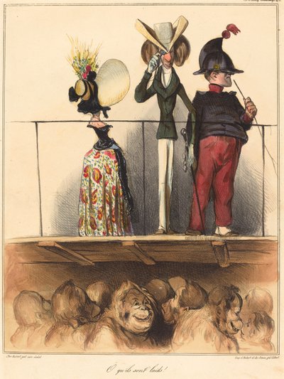 Oh, How Ugly They Are! by Honoré Daumier
