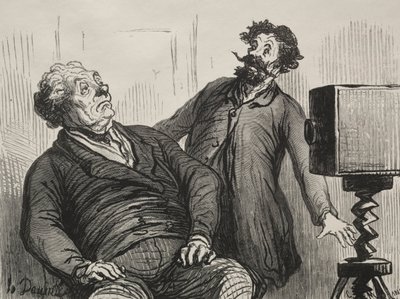 Photographer and Photographed by Honoré Daumier