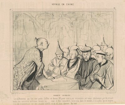 Chinese Integrity by Honoré Daumier