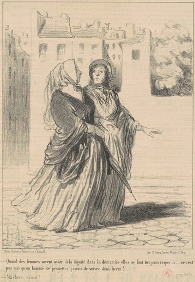 When Women Know How to Have... by Honoré Daumier