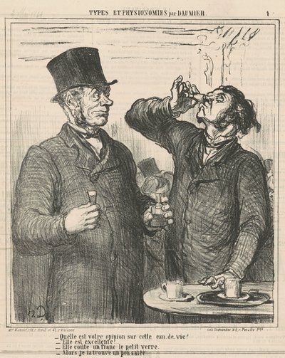 What is Your Opinion on... by Honoré Daumier