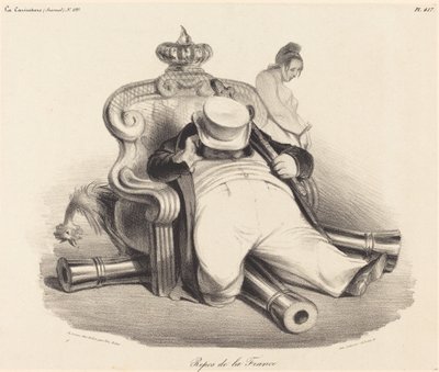 Rest of France by Honoré Daumier
