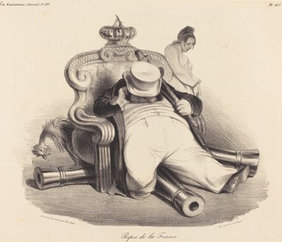 Rest of France by Honoré Daumier