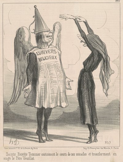Saint Rosette Tamisier by Honoré Daumier