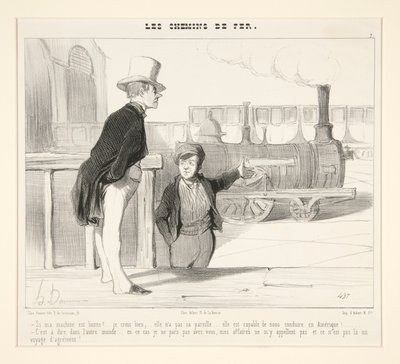 Is My Machine Good? by Honoré Daumier
