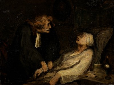 The Hypochondriac by Honoré Daumier