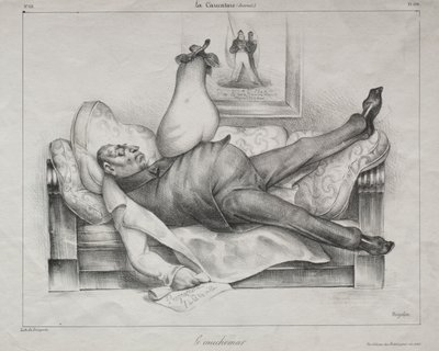The Nightmare by Honoré Daumier