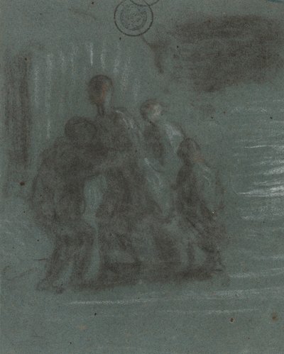 The Prodigal Son by Honoré Daumier
