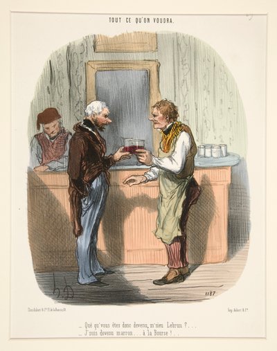 All That by Honoré Daumier