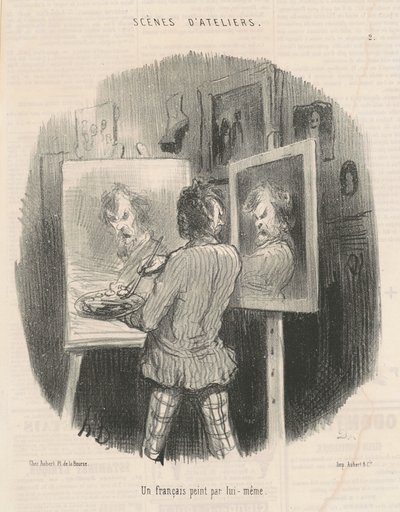 A Frenchman Painted by Himself by Honoré Daumier