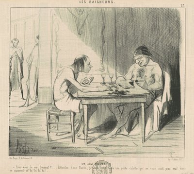 A Pretty Pun by Honoré Daumier