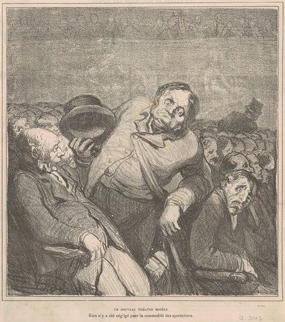 A New Model Theater by Honoré Daumier