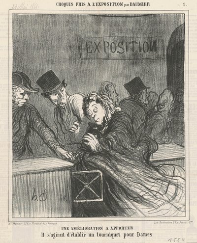 An Improvement to Be Made by Honoré Daumier