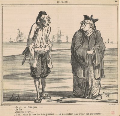 Here are the French! ... I Spin ... by Honoré Daumier