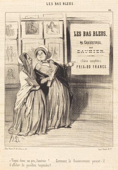Just Look a Little, Ismenie!... by Honoré Daumier