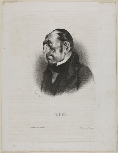 Guiz by Honoré Victorin Daumier