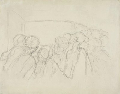 The Spectators by Honoré Victorin Daumier