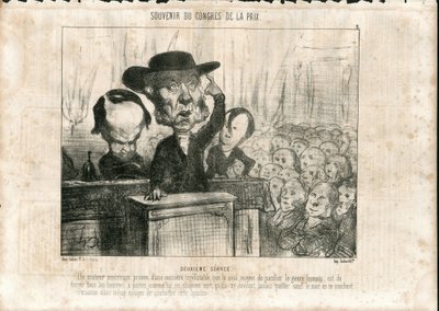 Le Charivari by Honoré Daumier