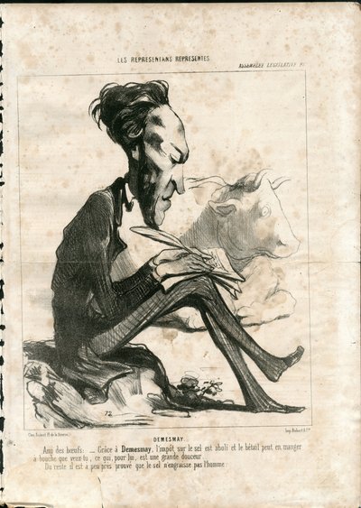 Le Charivari by Honoré Daumier