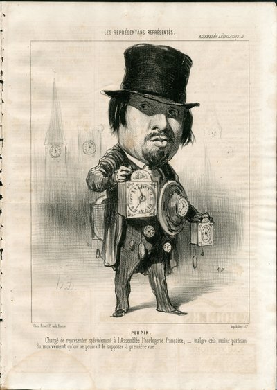 Le Charivari by Honoré Daumier
